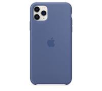 Apple Official iPhone P11 Pro Max Silicone Case - Linen Blue (Open