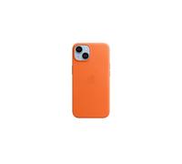Apple iPhone 14 Leather Case with MagSafe - Orange