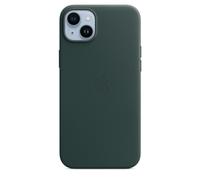 Genuine / Official Apple iPhone 14 Plus MagSafe Leather Case - Forest Green New