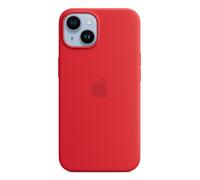 Apple iPhone 14 Silicone Case with MagSafe - (PRODUCT) RED