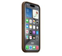 Genuine Apple FineWoven Case with MagSafe for iPhone 15 - Taupe