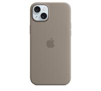 Apple iPhone 15 Plus Silicone Case with MagSafe Clay