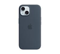 Official Apple iPhone 15 Plus STORM BLUE Silicone Case With MagSafe, For 15 Plus