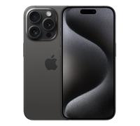 Apple iPhone 15 Pro 15.5 cm (6.1") Dual SIM iOS 17 5G USB Type-C 128 GB Titanium, Black