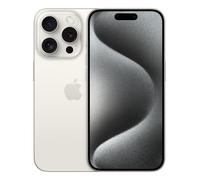 Apple iPhone 15 Pro 15.5 cm (6.1") Dual SIM iOS 17 5G USB Type-C 128 GB Titanium, White