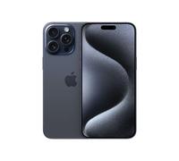 Apple iPhone 15 Pro Max (256GB) - Blue Titanium (Renewed)
