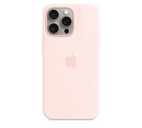 Apple - Back cover for mobile phone - MagSafe compatibility - silicone - Light Pink - for iPhone 15 Pro Max