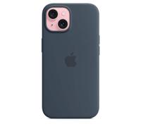 Apple Silicone iPhone 15 Case MagSafe Cover Genuine for 15 Pro Plus Max - New