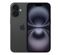 Apple iPhone 16 128GB Black, 15.5 cm (6.1 ), 2556 x 1179 pixels, 128 GB, 48 MP, iOS 18, Black