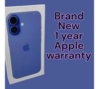 Apple iPhone 16 128GB ULTRAMARINE BLUE UNLOCKED NEW SEALED 1 YEAR APPLE WARRANTY