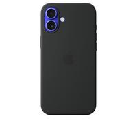 Genuine APPLE iPhone 16 Plus Silicone Case with MagSafe - Black - MYY93ZM/A