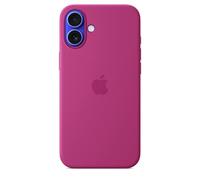 Apple iPhone 16 Plus Silicone Case with MagSafe - Fuchsia
