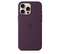Apple iPhone 16 Pro Max Silicone Case with MagSafe Plum