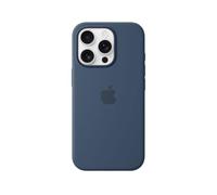 Apple Silicone Case for MagSafe for {Apple iPhone 16 Pro} - Denim