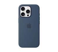 Apple iPhone 16 Pro Silicone Case with MagSafe for iPhone 16 Pro - Denim, Blue