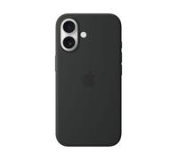 Apple iPhone 16 Silicone Case with MagSafe for iPhone 16 - Black, Black