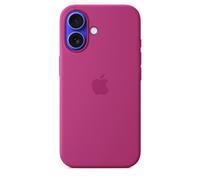 Apple iPhone 16 Silicone Case with MagSafe Fuchsia