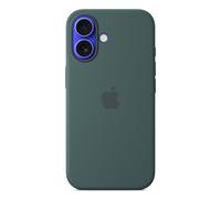 Apple iPhone 16 Silicone Case with MagSafe - Lake Green
