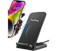 Apple iPhone 17, 16, 15, 14, 13, 12, 11, Pro, Pro Max, Mini, SE, Xs, Xs Max, XR, X, 8 Plus Wireless Charger, 7.5w Fast Qi Certified Wireless Mobile Phone Charging Stand for iPhone 17 Pro Max