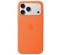 Apple iPhone 17 Pro Max Silicone Case with MagSafe and Camera Control: Lightweight Phone Case, Wireless Charging Compatible, Smooth Matte Finish; Orange