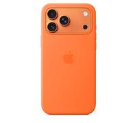 Apple iPhone 17 Pro Max Silicone Case with MagSafe and Camera Control: Lightweight Phone Case, Wireless Charging Compatible, Smooth Matte Finish; Orange