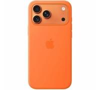 Apple Iphone 17 Pro Max Silicone Case With Magsafe Ôçô Orange. Case Type: Cover