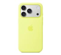 Apple iPhone 17 Pro Silicone Case with MagSafe - Neon Yellow