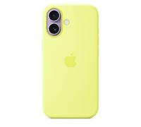 Apple iPhone 17 Silicone Case with MagSafe and Camera Control: Lightweight Phone Case, Wireless Charging Compatible, Smooth Matte Finish; Neon Yellow