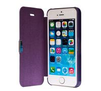 Apple iPhone 5 / 5S / SE Case Phone Cover Protection Flip Cover Purple
