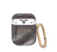 Apple iPhone Airpods Guess Marmore Original TPU Marble Black