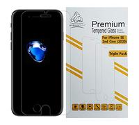 Apple iPhone SE 2nd Gen Screen Protector 3Pack Premium Tempered Glass Gorilla Tech