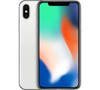 Apple iPhone X 256GB Silver SIM-Free Unlocked Mobile Phone, Used - Good
