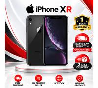 Apple iPhone XR 64GB 4G iOS Factory Unlocked Black New Smart Phone Pristine