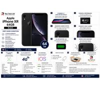 Apple iPhone XR 64GB Black Unlocked - Very Good Excelent Condition Reduced