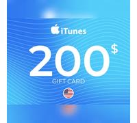 Apple iTunes Gift Card 200 USD Key - UNITED STATES