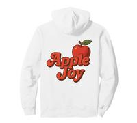 apple joy red fruit leaf autumn style Pullover Hoodie