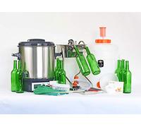 Apple Juice Making Kit - Superior, Includes Bottles and Vigo Presses Pasteuriser for Long Shelf Life. Make Your Own Apple Juice at Home