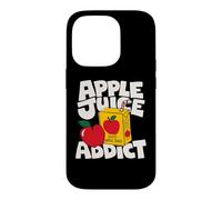 Apple Juice Minimalist Badge Patch Case for iPhone 14 Pro