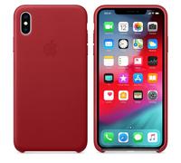 Apple Leather Case for Apple iPhone XS Max - Red