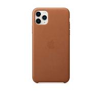 Apple Leather Case (for iPhone 11 Pro Max) - Saddle Brown - 6.46 inches