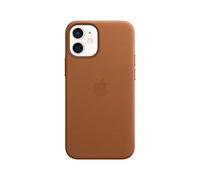 Apple Leather Case with MagSafe (for iPhone 12 mini) - Saddle Brown - 5.4 inches