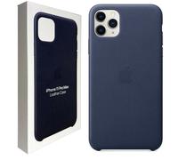Apple MX0E2ZM/A iPhone 11 Pro Max Leather Case - Black