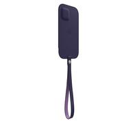 Apple Leather Sleeve with MagSafe (for iPhone 12 Pro Max) - Deep Violet