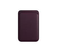 Apple Leather Wallet with MagSafe (for iPhone) - Dark Cherry