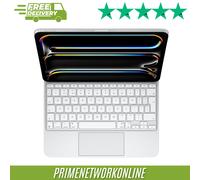 Apple Magic Keyboard for iPad Pro 11-inch (M4) - British English, White ⭐⭐⭐⭐⭐