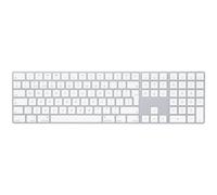 Apple Magic Keyboard with Numeric Keypad - British - Silver / White, Silver