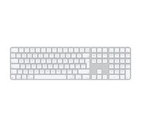 Apple Magic Keyboard with Touch ID and Numeric Keypad for Mac British English Wireless Keyboard White
