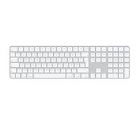 Apple Magic Keyboard with Touch ID and Numeric Keypad for Mac models with Apple silicon - German - White Keys