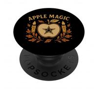 Apple Magic Mabon Design Pagan Witch Symbol Autumn Ritual PopSockets Adhesive PopGrip
