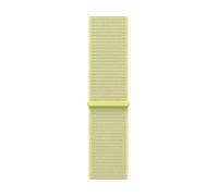 Apple MFF94ZM/A smart wearable accessory Band Yellow Nylon, Recycled polyester, Spandex